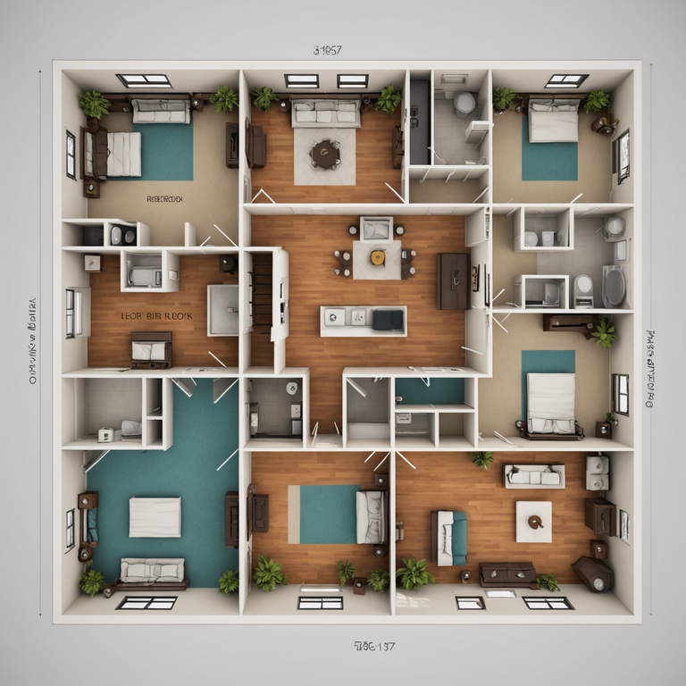 Floor Plan Redraws for Real Estate